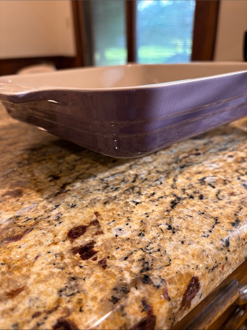 Le Creuset Purple Ceramic Rectangular Baking Dish